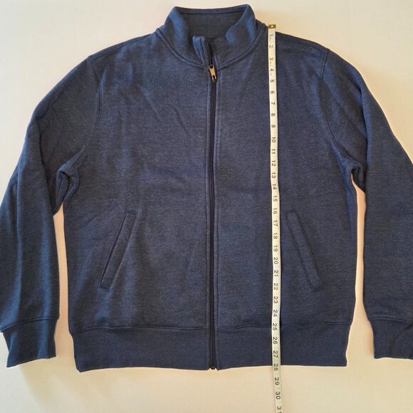 Amazon Essentials Men’s Full-Zip Track Jacket, XL, Heather Navy Blue - Picture 6 of 7